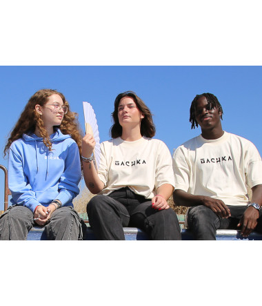 Sweat-shirt Bleu en coton biologique, des pièces haut de gamme pour une mode éco-responsable